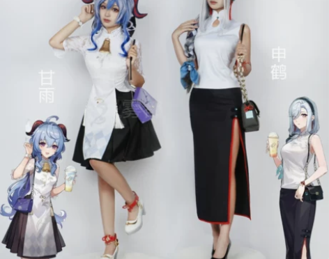 【雾都】原神喜茶联名联动甘雨cosplay...