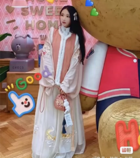 出租子颂东方美学 明制小福狸比甲琵琶袖上袄...