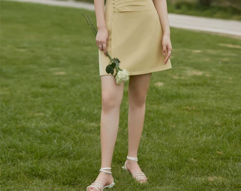 高腰开叉小铅笔裙半身裙2022夏款2xl，...