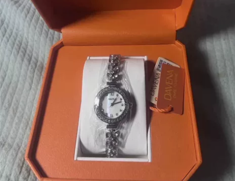 DAVENA美人鱼手表女款链条表盘轻奢生日...