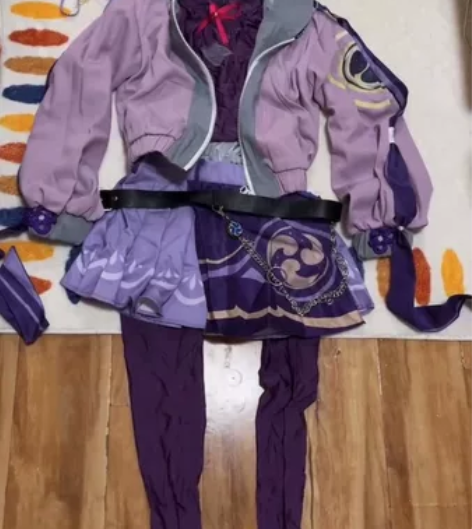 三町目原神cos服八重神子雷电将军同人潮服...