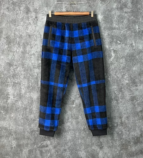 BURBERRY / 博柏利 格纹束脚休闲...