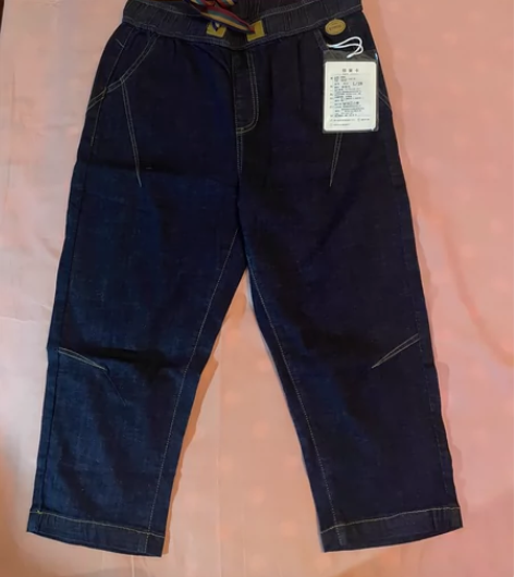 出全新夏季牛仔七分裤一条，瘦了，穿不了，L...