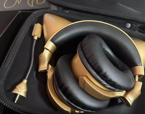 妖舞猫耳耳机无线电音款重低音dj HIFI...