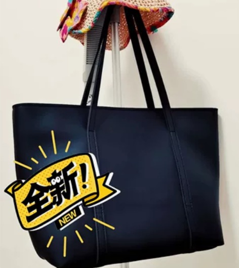 学生大包包韩版新款女包单肩包时尚休闲大容量手提包托特包潮 颜...