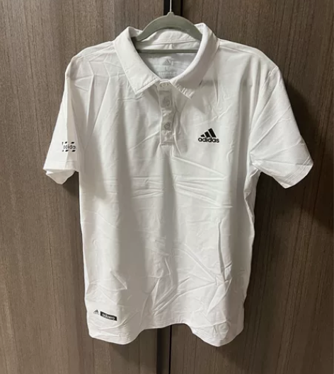 男士夏季短袖白色速干POLO领polo衫，...