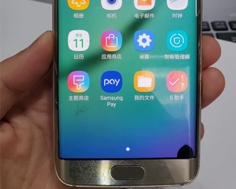 三星s6edge+  64g版本。以改通电...