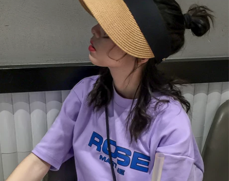 PPTIN/ins网红同款空顶草帽女夏季度...