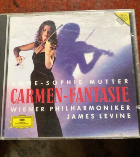 穆特流浪者之歌卡门幻想曲 小提琴CD 音乐...