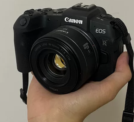 出佳能EOS RP,佳能rp,搭配RF50...