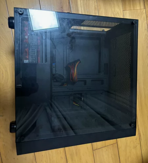 全新闲置机箱+300W电源 放家里放久了故...