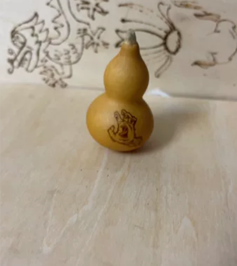 #滑板 jimphillips 挂件手工烙...