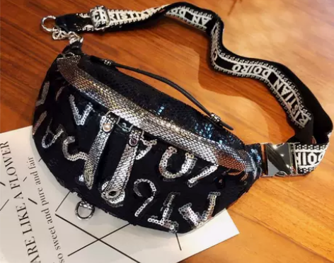 时尚包包2023新款百搭腰包女士斜挎包小众...