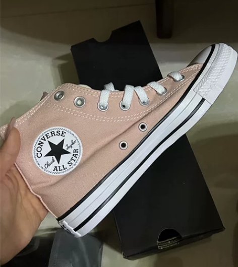 全新正品匡威帆布鞋 肉粉色39码都说了是正...