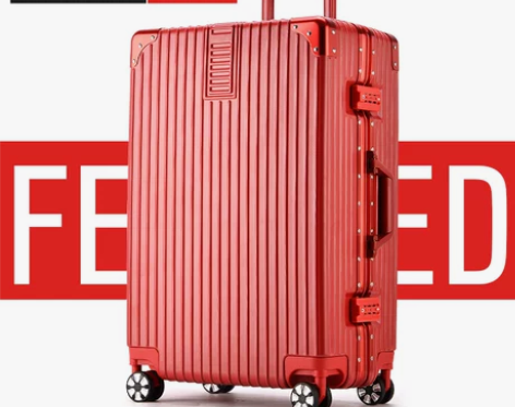 ULDUM旅行箱行李箱铝框拉杆箱万向轮20...