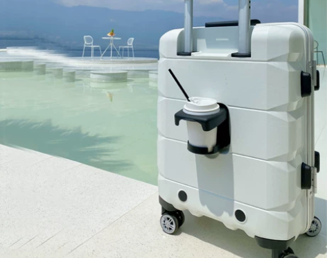 Lucky Club多功能开口行李箱小型2...