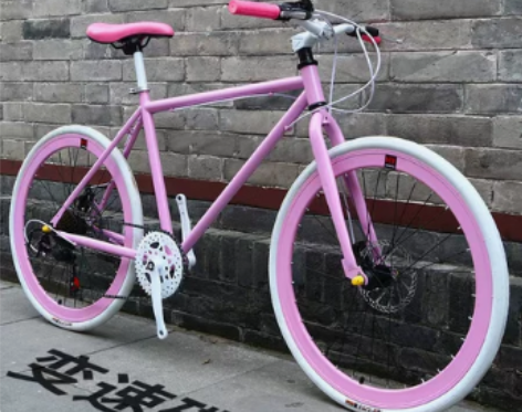 【礼遇价】平把公路车变速死飞自行车男女学生单车活飞手刹双碟刹... 【礼遇价】平把公路车变速死飞自行车男女学生单车活飞手刹双碟刹...