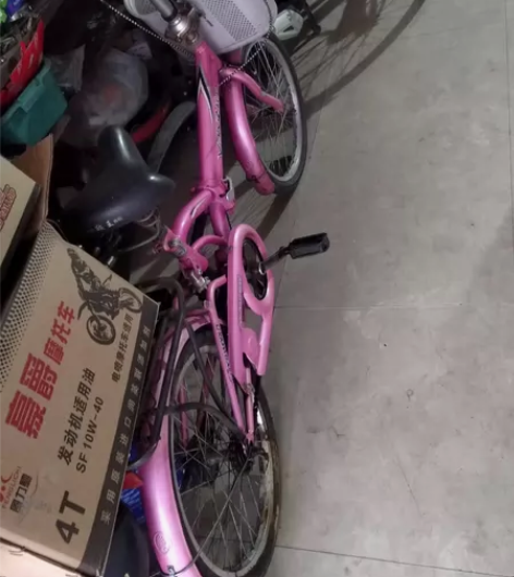 折叠单车。8成新。有用得上的连系自提。 感...