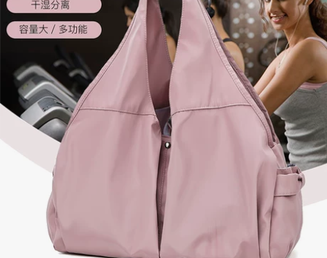 新款女包包牛津布小挎包瑜伽包单肩包健身包旅...