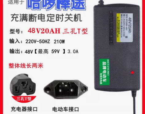 哈啰棒途电动车电瓶48V12AH48V20...