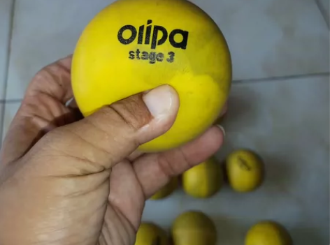 出奥联海绵网球17个，适合初学网球儿童，球速很慢很适合上手。...