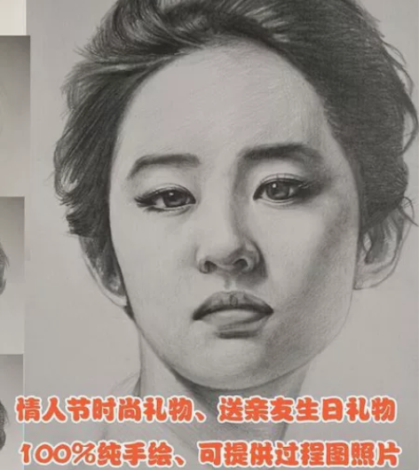 卡通/动漫/插画设计彩铅画像定制素描人像手...