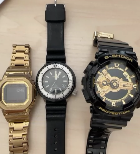 出售闲置卡西欧和精工手表，百分之百正品包装...