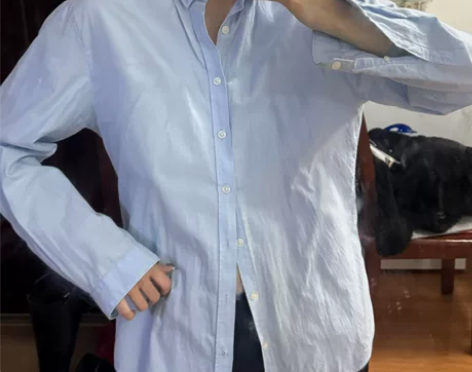 男士衬衣 M码 有穿着痕迹 30一件 偏远...