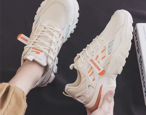 回力男鞋老爹鞋男2022年夏季新款网面透气...