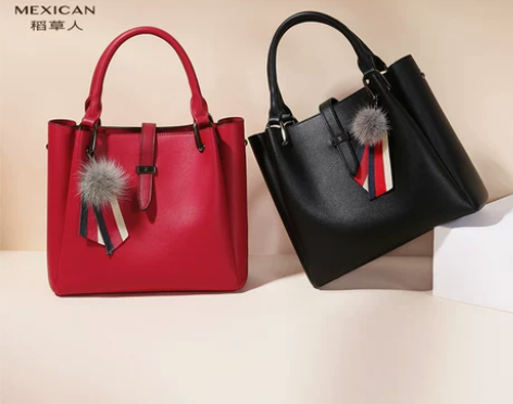 【38活动价】稻草人女包手提单肩包女202...