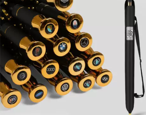 汽车专用车载商务长柄雨伞奥迪宝马奔驰保时捷...