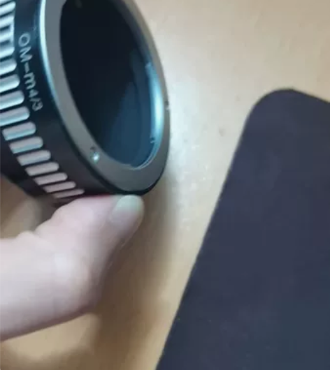 OM-m4/3卡口转接环 没有牌子，古早微...