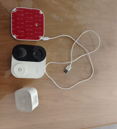 全新360可视门铃D809-  电子猫眼异...