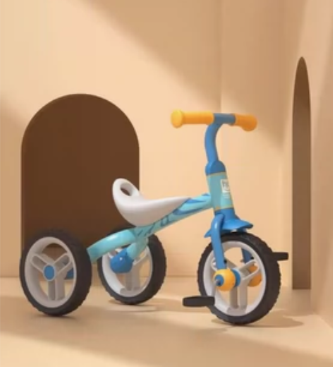 小龙哈彼儿童平衡车脚踏三轮车二合一幼儿2-6岁滑行车宝宝玩具...