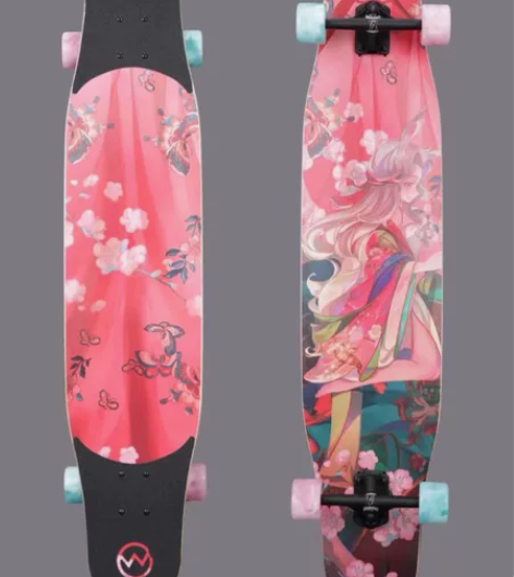 逆山九梦专业长板滑板初学者dancing舞...