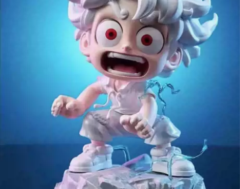 海贼王 SD尼卡路飞手办 动漫模型摆件潮玩...