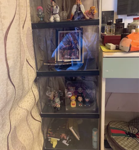 出亚力克手办小柜子 包括鬼灭手办 喜欢的私...