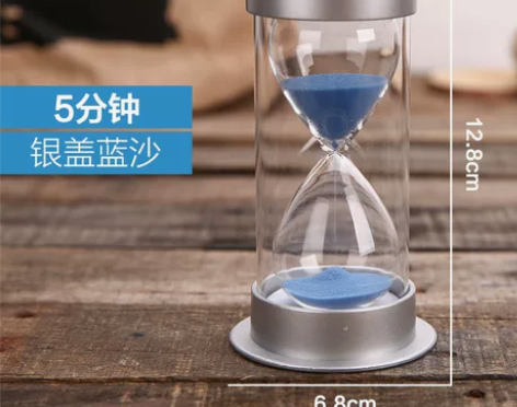 沙漏计时器儿童防摔时间60分钟创意家居客厅...