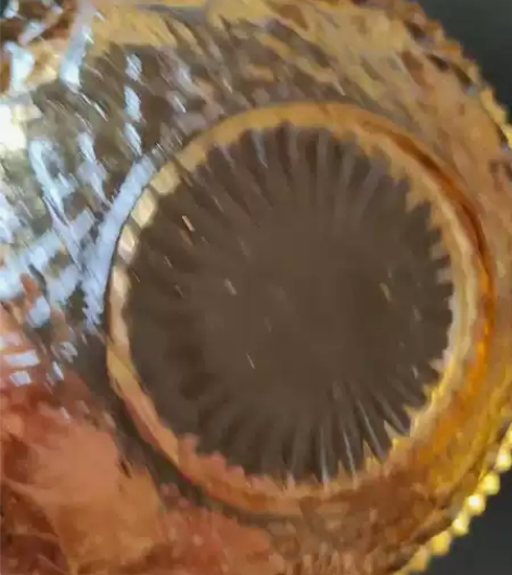 民国老玻璃烟灰缸 民国时期玻璃烟灰缸，保存...