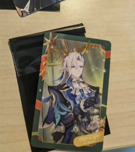 不可直拍！！！ 那维莱特韩咖圣诞相卡（国现...