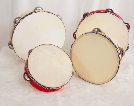 儿童乐器新疆舞蹈考级铃鼓奥尔夫乐器手拍鼓幼...