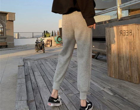 2021新款春秋时尚裤子女小个子休闲八九分...