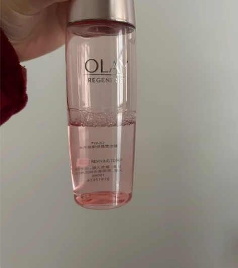 OLAY桃花水塑颜粉璨精华水补水保湿,一瓶...