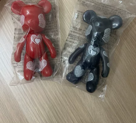 麦当劳绝版暴力熊 玩具摆件手办动漫 四肢均...