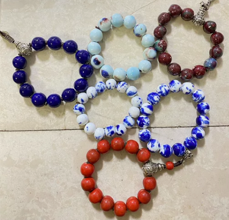 景德镇特色陶瓷手链（手串 项链） 种类丰富...