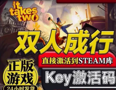 双人成行 激活码 版本：本体+DLC豪华单...