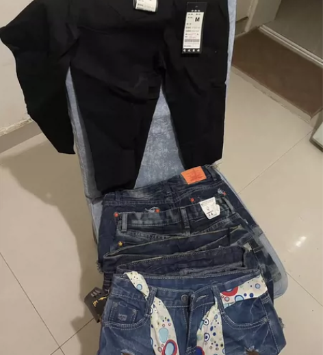 20一件吊牌都在全新时尚做旧牛仔短裤女夏季...