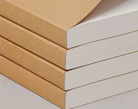 超厚A5空白笔记本复古学生实用草稿本网红记...