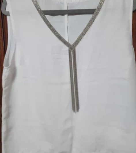 女式打底无袖背心吊带链条装饰，165码，九...