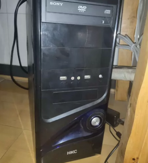 处理闲置台式电脑主机+无线鼠标键盘win7...